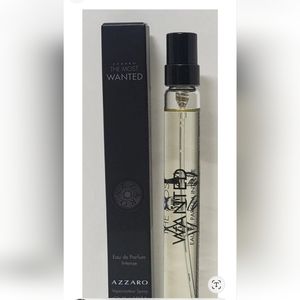 AZZARO THE MOST WANTED EAU DE PARFUM INTENSE 0.33 oz TRAVEL SPRAY FOR MEN